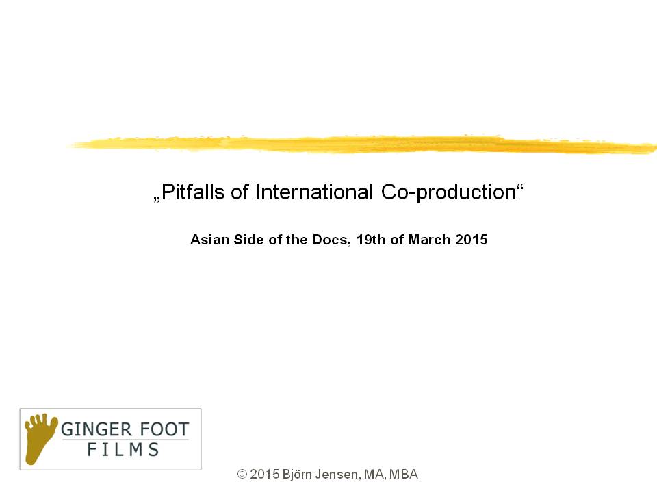 Ginger Foot Films 2015, (c) Björn Jensen